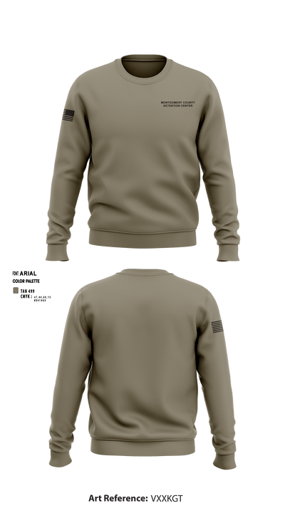 Montgomery County Detention Center 84583127 Crew Neck Sweatshirt - 2