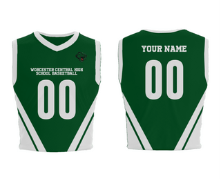 Mens Basketball Jersey, Worcester Central High School Basketball, Men's Basketball, Teamtime, Team time, sublimation, custom sports apparel, team uniforms, spirit wear, spiritwear, sports uniforms, custom shirts, team store, custom team store, fundraiser sports, apparel fundraiser