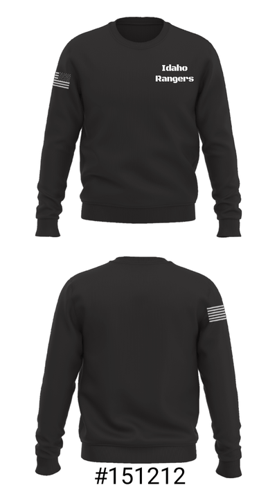 Idaho Rangers 25313221 Crew Neck Sweatshirt - 16