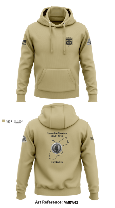 327th MCT 96493981 Hoodie - 2
