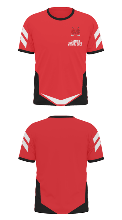 Madison County High School Golf 21880606 Short Sleeve Performance Polo - 27