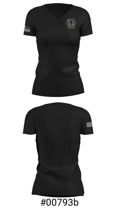 SFOD-A 0322 78335939 Women's Short Sleeve V-neck Shirt - 19