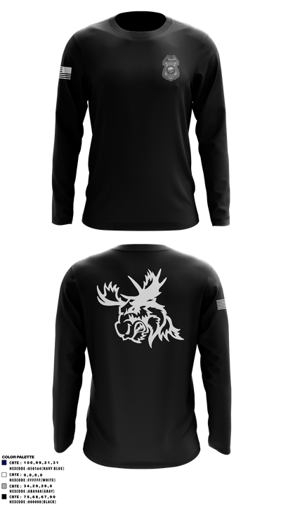 SPD TACTICAL RESPONSE TEAM 13504986 Long Sleeve Performance Shirt - 4
