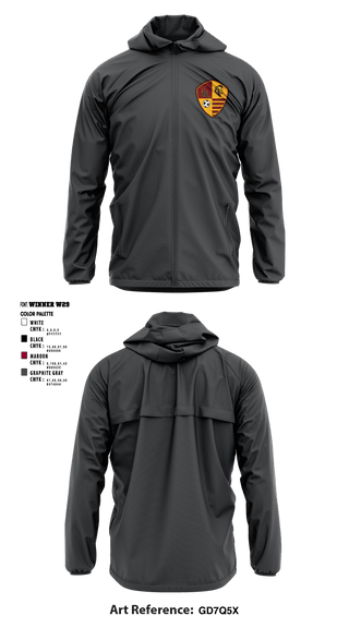 Windbreaker, Shadow Ridge High School Soccer, Men's Soccer, Teamtime, Team time, sublimation, custom sports apparel, team uniforms, spirit wear, spiritwear, sports uniforms, custom shirts, team store, custom team store, fundraiser sports, apparel fundraiser