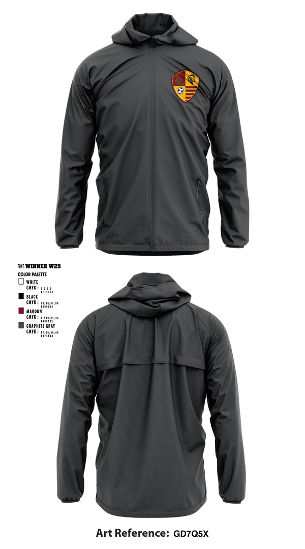 Windbreaker, Shadow Ridge High School Soccer, Men's Soccer, Teamtime, Team time, sublimation, custom sports apparel, team uniforms, spirit wear, spiritwear, sports uniforms, custom shirts, team store, custom team store, fundraiser sports, apparel fundraiser