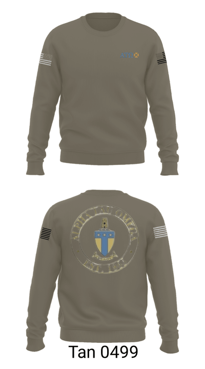 Alpha tau omega 13978361 Crew Neck Sweatshirt - 34