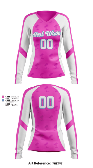 Women's Short Sleeve Vneck Shirt, Heat Wave Basketball, Men's Basketball, Teamtime, Team time, sublimation, custom sports apparel, team uniforms, spirit wear, spiritwear, sports uniforms, custom shirts, team store, custom team store, fundraiser sports, apparel fundraiser