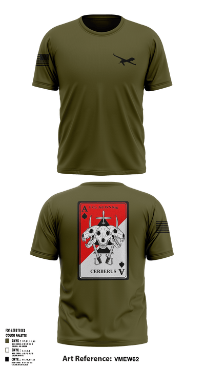 E.Co 3/CAB “Cerberus” 56288526 Short Sleeve Performance Shirt - 44