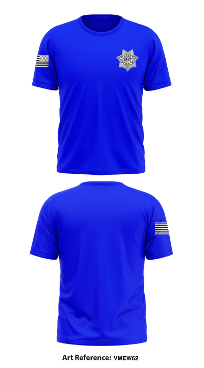 Coalinga PD 25398920 Short Sleeve Performance Shirt - 1