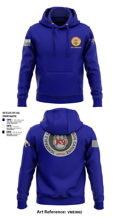 Stafford County Fire Marshal's Office 47147384 Hoodie - 1