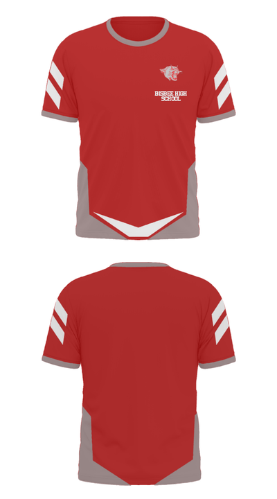Bisbee High School 52491943 Short Sleeve Performance Polo - 26