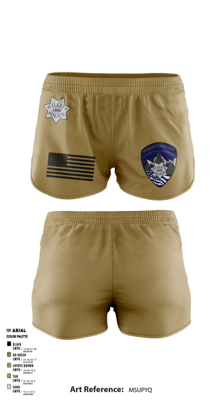 Ranger Panties, Willits Little Lake JRTF, Police, Teamtime, Team time, sublimation, custom sports apparel, team uniforms, spirit wear, spiritwear, sports uniforms, custom shirts, team store, custom team store, fundraiser sports, apparel fundraiser