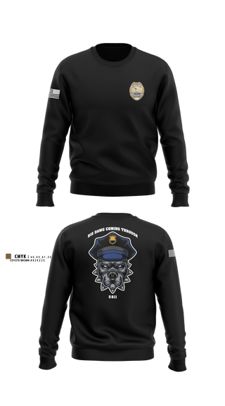Crew Neck Sweatshirt, PMO, Marines, Teamtime, Team time, sublimation, custom sports apparel, team uniforms, spirit wear, spiritwear, sports uniforms, custom shirts, team store, custom team store, fundraiser sports, apparel fundraiser