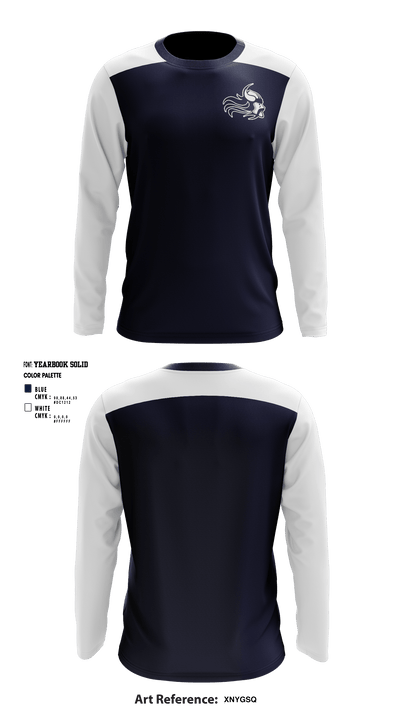 Gonzaga Regional High School 19597570 Long Sleeve Performance Shirt - 1