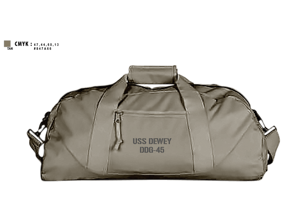 Duffle Bag, USS DEWEY DDG-45, , Teamtime, Team time, sublimation, custom sports apparel, team uniforms, spirit wear, spiritwear, sports uniforms, custom shirts, team store, custom team store, fundraiser sports, apparel fundraiser