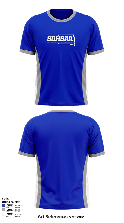SDHSAA 19396685 Short Sleeve Performance Shirt - 1