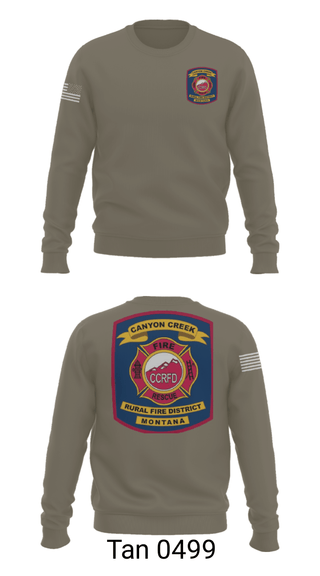 Crew Neck Sweatshirt, , Fire Department, Teamtime, Team time, sublimation, custom sports apparel, team uniforms, spirit wear, spiritwear, sports uniforms, custom shirts, team store, custom team store, fundraiser sports, apparel fundraiser