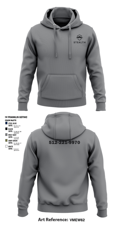 Stealth customs 84323734 Hoodie - 9