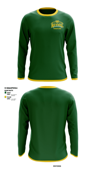 Long Sleeve Performance Shirt, Bethel High School, Wrestling, Teamtime, Team time, sublimation, custom sports apparel, team uniforms, spirit wear, spiritwear, sports uniforms, custom shirts, team store, custom team store, fundraiser sports, apparel fundraiser