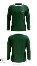 Woodland High School 16515476 Long Sleeve Performance Shirt - 1