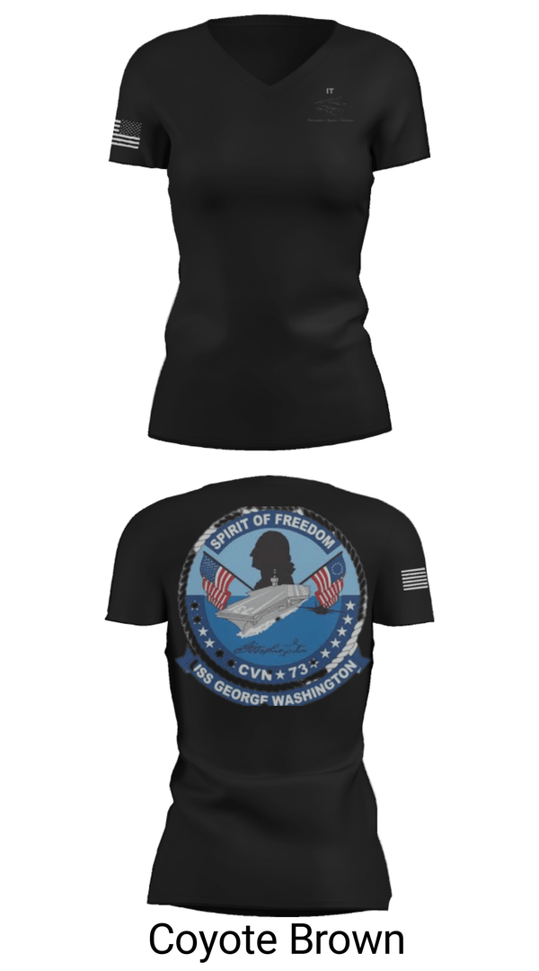 Women's Short Sleeve Vneck Shirt, , Navy, Teamtime, Team time, sublimation, custom sports apparel, team uniforms, spirit wear, spiritwear, sports uniforms, custom shirts, team store, custom team store, fundraiser sports, apparel fundraiser