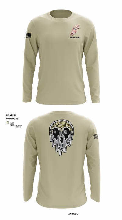 Bravo-6 74672247 Long Sleeve Performance Shirt - 5