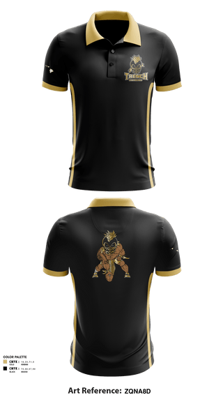 Short Sleeve Performance Polo, TRENCH WARRIORS, Football, Teamtime, Team time, sublimation, custom sports apparel, team uniforms, spirit wear, spiritwear, sports uniforms, custom shirts, team store, custom team store, fundraiser sports, apparel fundraiser