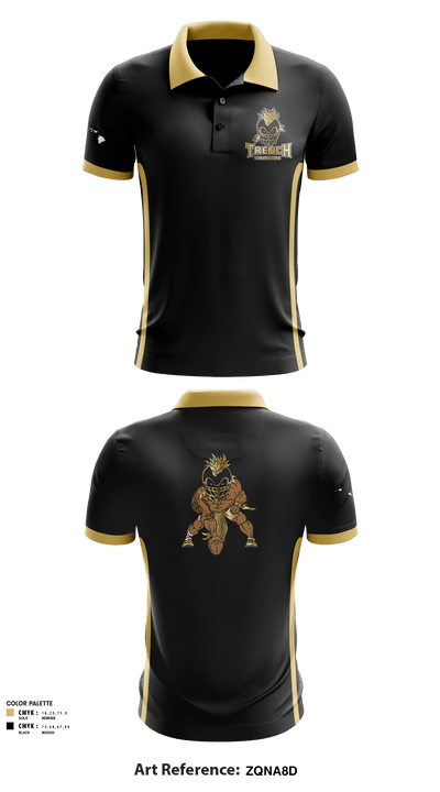 TRENCH WARRIORS 37624482 Short Sleeve Performance Polo - 1