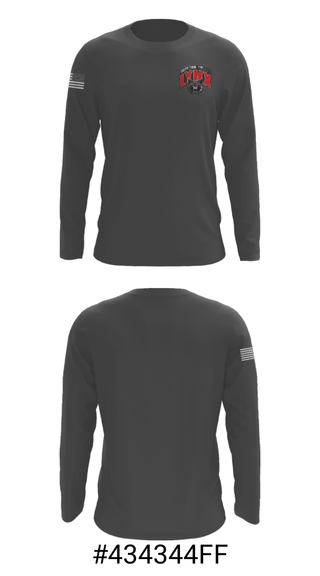 Long Sleeve Performance Shirt, Brandon Valley High School Dance, Spirit Store, Teamtime, Team time, sublimation, custom sports apparel, team uniforms, spirit wear, spiritwear, sports uniforms, custom shirts, team store, custom team store, fundraiser sports, apparel fundraiser