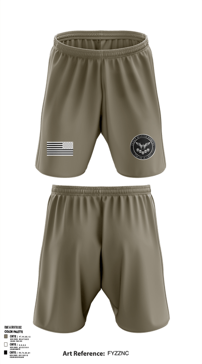 FMF Tactical Grid 52624350 Athletic Shorts With Pockets - 55