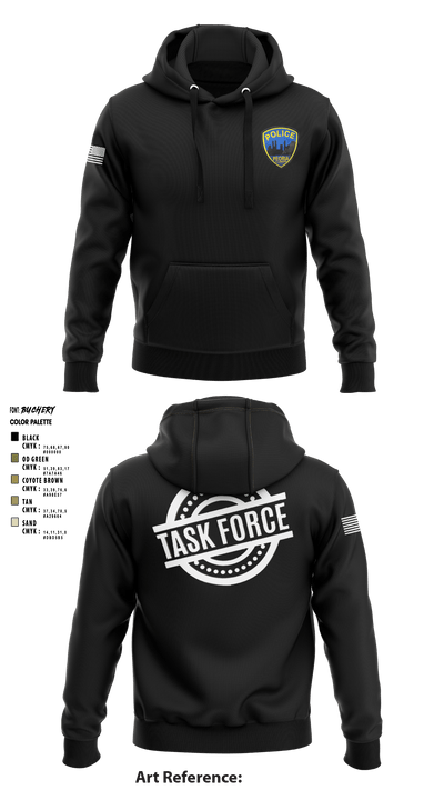 Crime Reduction Task Force 47911352 Hoodie - 1