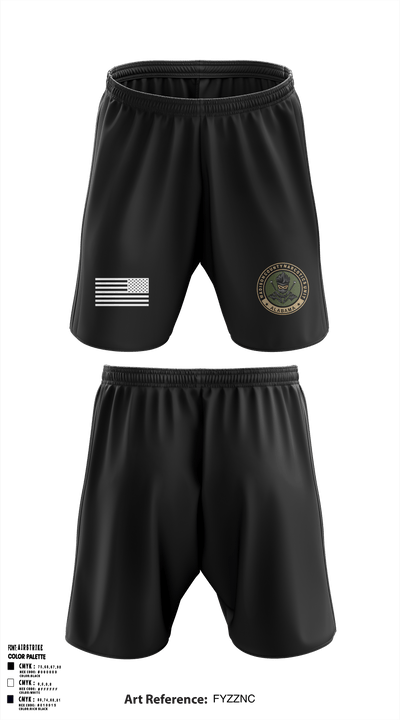 Narcotics Unit Alabama 64071055 Athletic Shorts With Pockets - 2