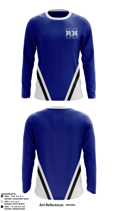 Long Sleeve Performance Shirt, MRH High School, Spirit Store, Teamtime, Team time, sublimation, custom sports apparel, team uniforms, spirit wear, spiritwear, sports uniforms, custom shirts, team store, custom team store, fundraiser sports, apparel fundraiser