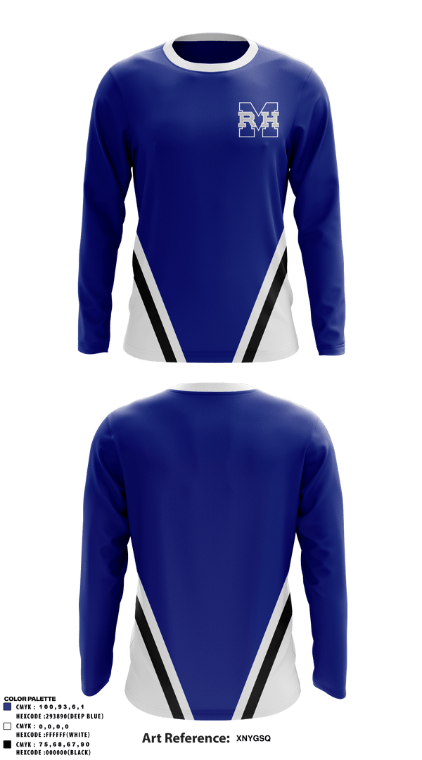 Long Sleeve Performance Shirt, MRH High School, Spirit Store, Teamtime, Team time, sublimation, custom sports apparel, team uniforms, spirit wear, spiritwear, sports uniforms, custom shirts, team store, custom team store, fundraiser sports, apparel fundraiser