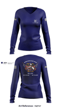 BM A 2309 76639839 Women's Long Sleeve V-neck Shirt - 1