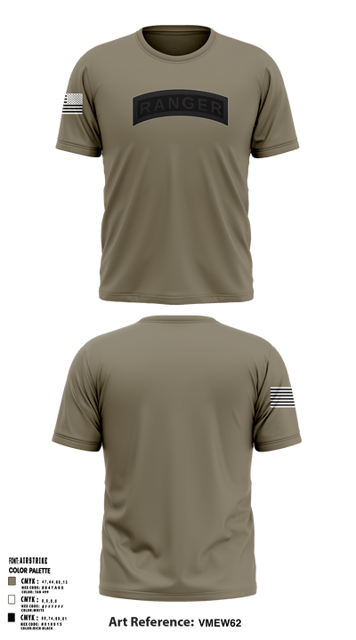 HHC Mortars, 2-505 PIR 68912099 Short Sleeve Performance Shirt - 47