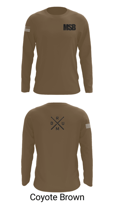 MSB DrumLine 23-24 50749009 Long Sleeve Performance Shirt - 14