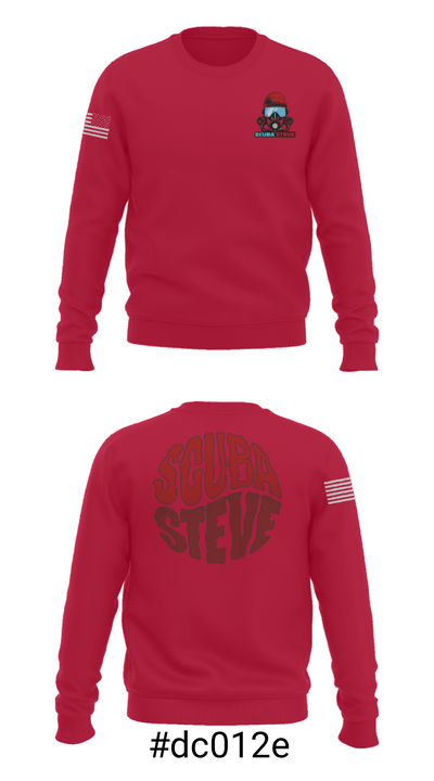 Scuba Steve 60038021 Crew Neck Sweatshirt - 16