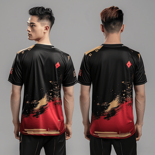 Short Sleeve Performance Shirt, Trident Militia, E-Sports, Teamtime, Team time, sublimation, custom sports apparel, team uniforms, spirit wear, spiritwear, sports uniforms, custom shirts, team store, custom team store, fundraiser sports, apparel fundraiser
