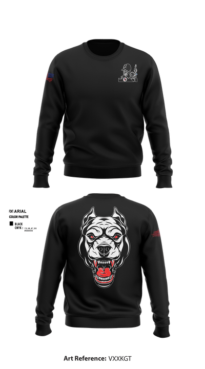Oscar Golf Charlie Tango 24434143 Crew Neck Sweatshirt - 1