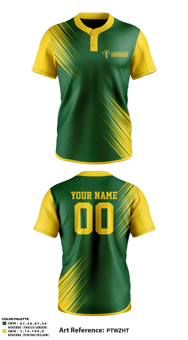 Two Button Softball Jersey, Kentridge High School Softball, Softball, Teamtime, Team time, sublimation, custom sports apparel, team uniforms, spirit wear, spiritwear, sports uniforms, custom shirts, team store, custom team store, fundraiser sports, apparel fundraiser