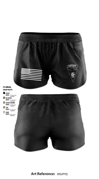 Ranger Panties, , Army, Teamtime, Team time, sublimation, custom sports apparel, team uniforms, spirit wear, spiritwear, sports uniforms, custom shirts, team store, custom team store, fundraiser sports, apparel fundraiser