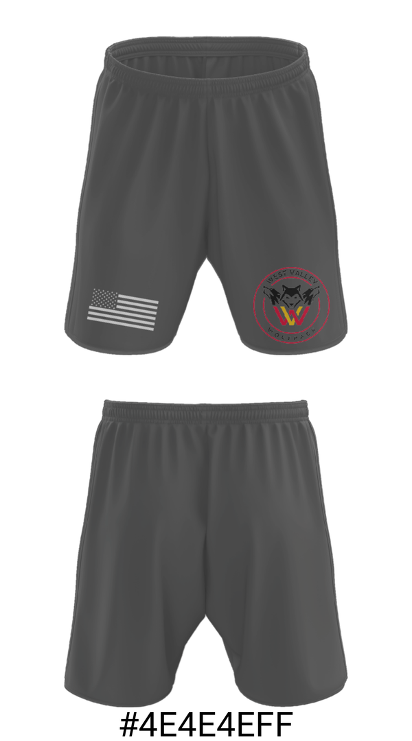 Athletic Shorts With Pockets, West Valley High School Volleyball, Women's Volleyball, Teamtime, Team time, sublimation, custom sports apparel, team uniforms, spirit wear, spiritwear, sports uniforms, custom shirts, team store, custom team store, fundraiser sports, apparel fundraiser