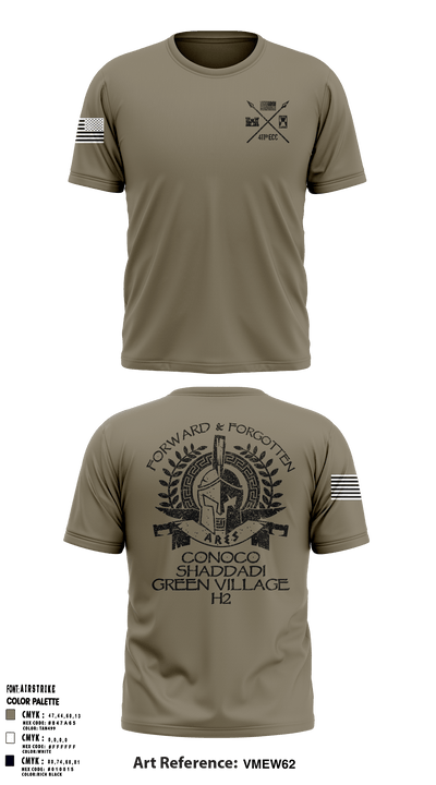 411th EN BN ECC 3 6187618 Short Sleeve Performance Shirt - 2