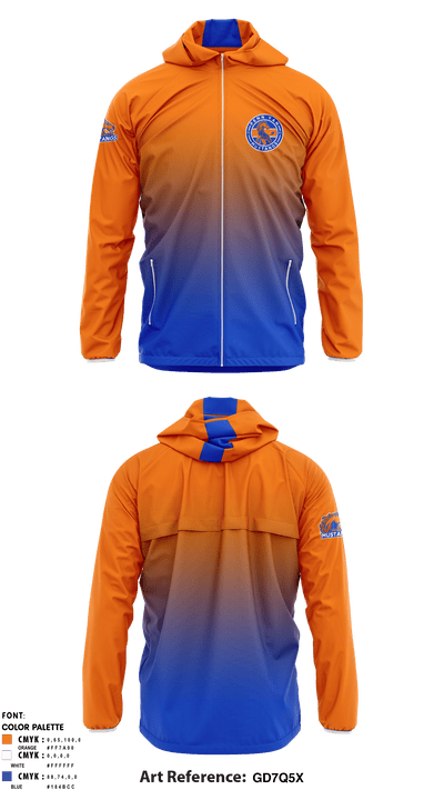 Penn Yan Academy Soccer 62879759 Windbreaker - 1