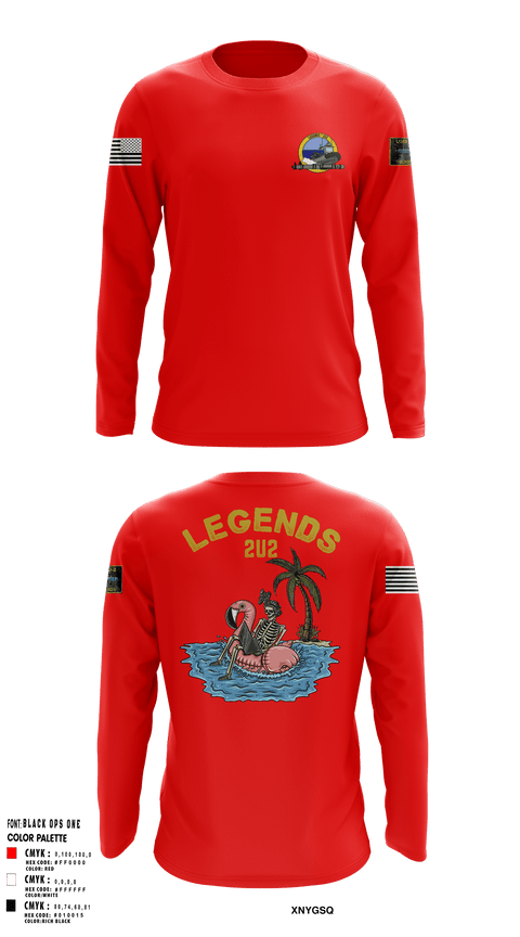 Long Sleeve Performance Shirt, EOD MOBILE UNIT EAST COAST, Navy, Teamtime, Team time, sublimation, custom sports apparel, team uniforms, spirit wear, spiritwear, sports uniforms, custom shirts, team store, custom team store, fundraiser sports, apparel fundraiser