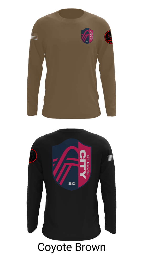 Long Sleeve Performance Shirt, , Army, Teamtime, Team time, sublimation, custom sports apparel, team uniforms, spirit wear, spiritwear, sports uniforms, custom shirts, team store, custom team store, fundraiser sports, apparel fundraiser