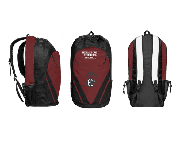 Gear Bag, Brookland-Cayce High School Basketball, Women's Basketball, Teamtime, Team time, sublimation, custom sports apparel, team uniforms, spirit wear, spiritwear, sports uniforms, custom shirts, team store, custom team store, fundraiser sports, apparel fundraiser