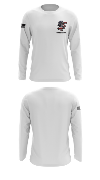 Long Sleeve Performance Shirt, Santiam Christian School Wrestling, Wrestling, Teamtime, Team time, sublimation, custom sports apparel, team uniforms, spirit wear, spiritwear, sports uniforms, custom shirts, team store, custom team store, fundraiser sports, apparel fundraiser