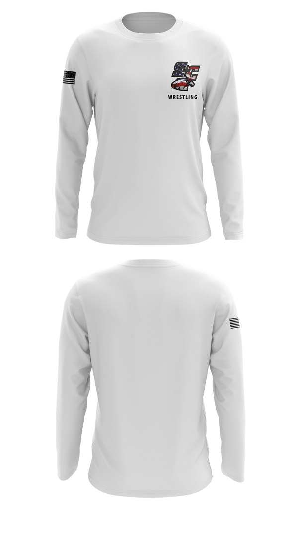 Long Sleeve Performance Shirt, Santiam Christian School Wrestling, Wrestling, Teamtime, Team time, sublimation, custom sports apparel, team uniforms, spirit wear, spiritwear, sports uniforms, custom shirts, team store, custom team store, fundraiser sports, apparel fundraiser